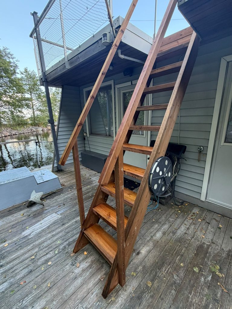 rappuset saunalautalla
